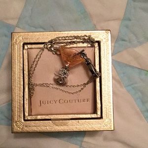 Juicy couture 21 charm with necklace chain